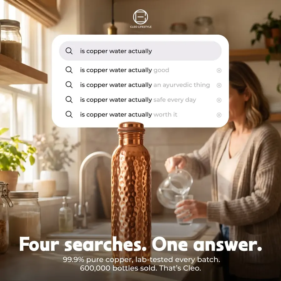 Cleo Lifestyle static ad by AdBreakers