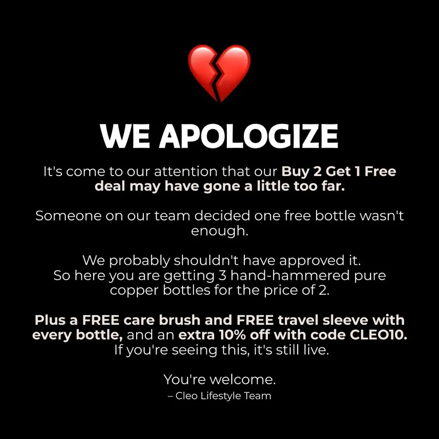 Cleo Lifestyle static ad by AdBreakers