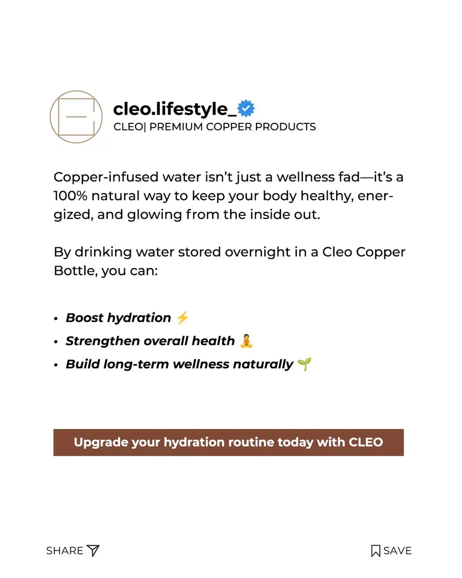 Cleo Lifestyle static ad by AdBreakers