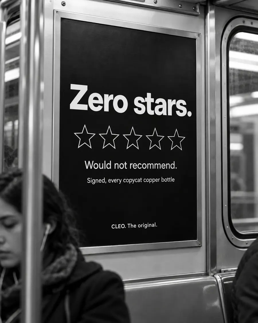 Cleo Lifestyle static ad by AdBreakers