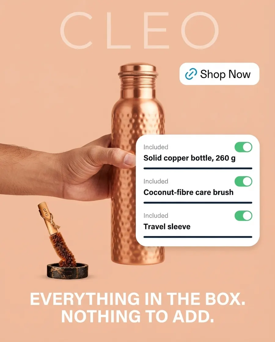 Cleo Lifestyle static ad by AdBreakers