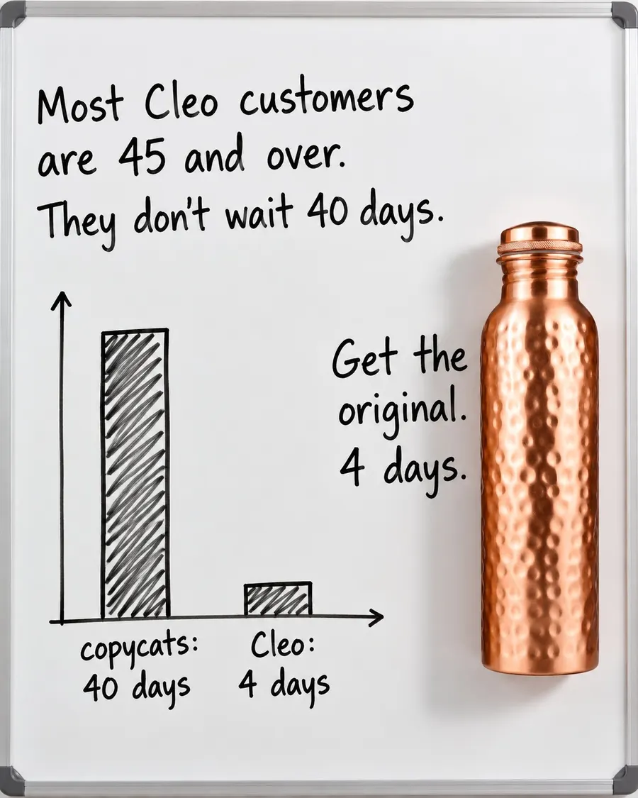 Cleo Lifestyle static ad by AdBreakers