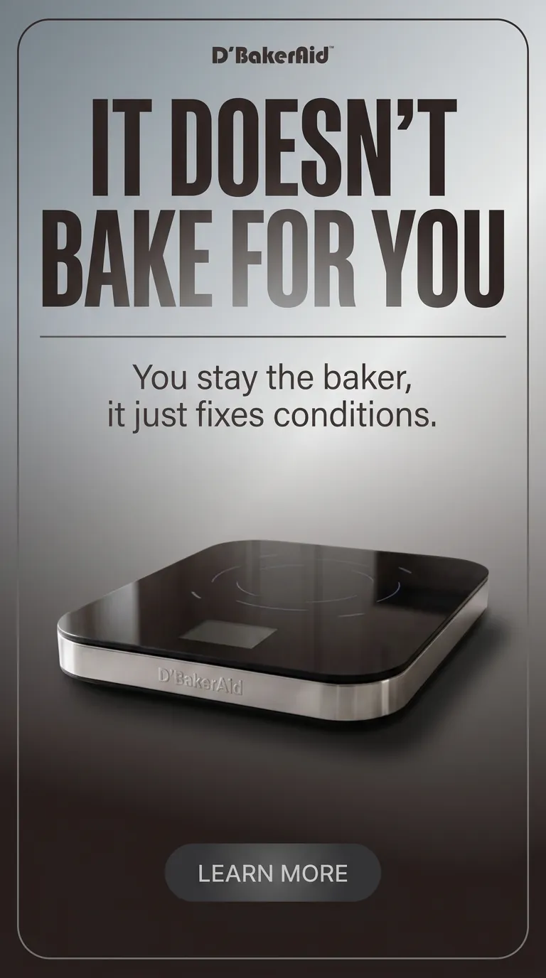 D'BakerAid static ad by AdBreakers