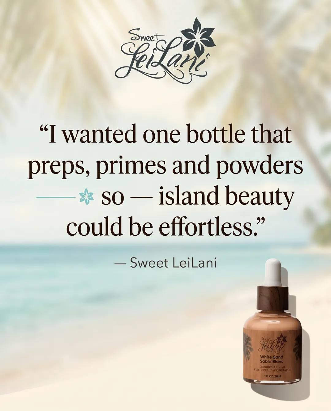 Sweet Leilani static ad by AdBreakers