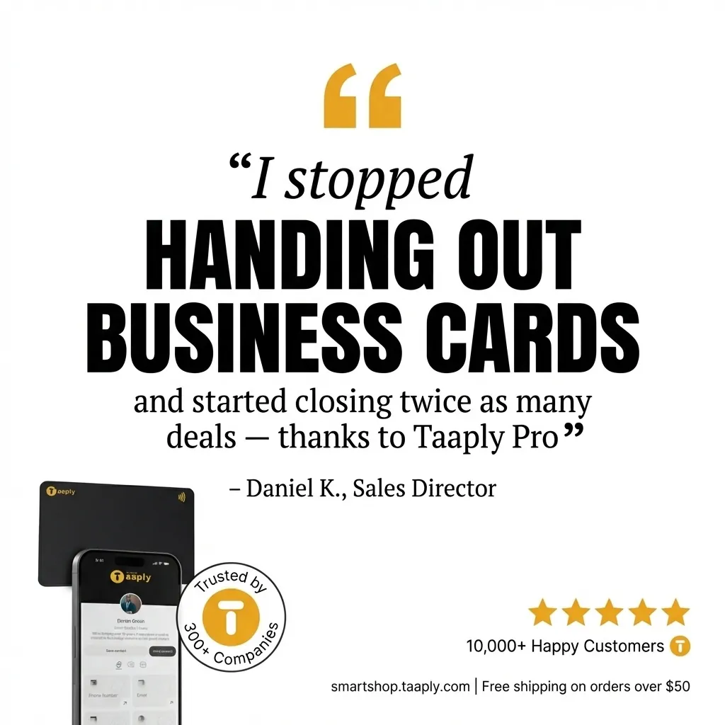 Taaply static ad by AdBreakers