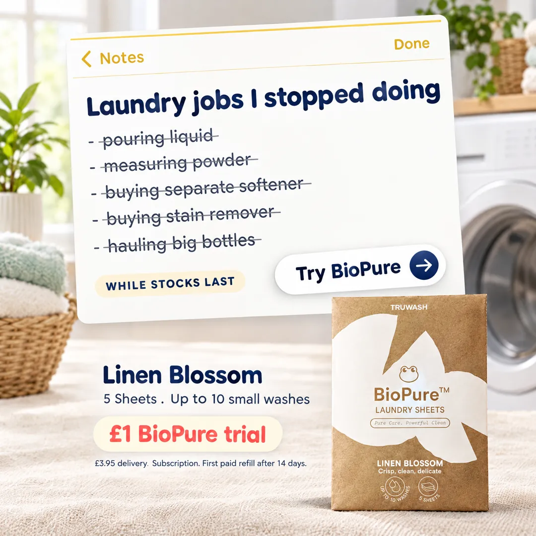 TruWash static ad by AdBreakers