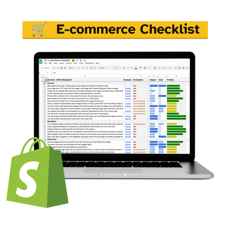 E-commerce Checklist