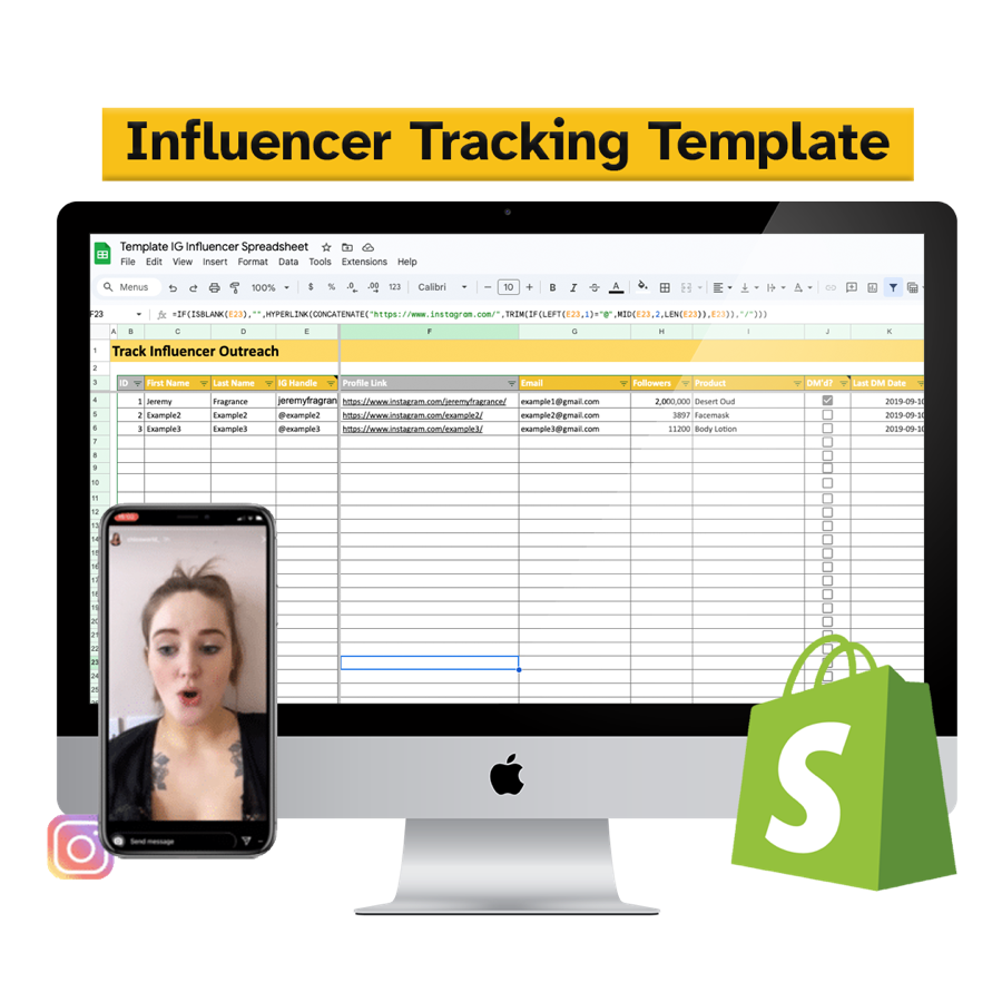 Influencer Outreach Template