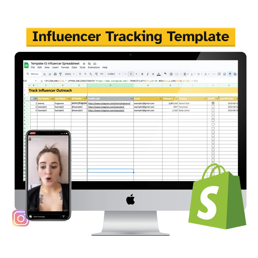 Influencer Outreach Template