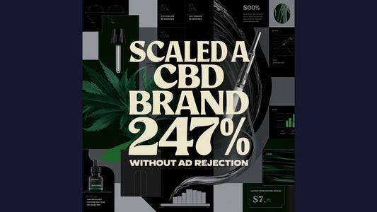 How We Scaled a CBD Brand 247% without a Single Ad Rejection!