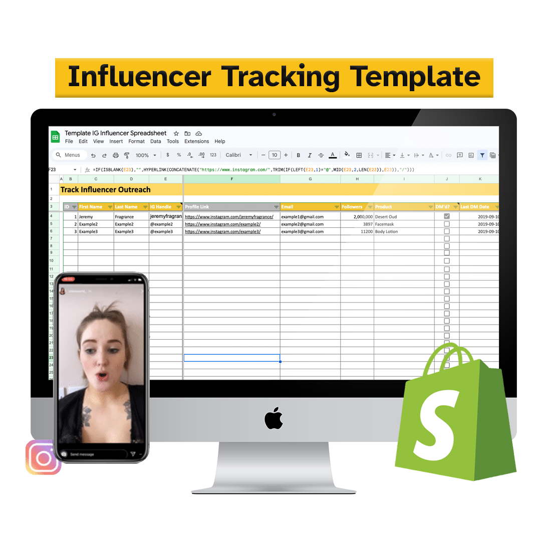 Influencer Outreach Template